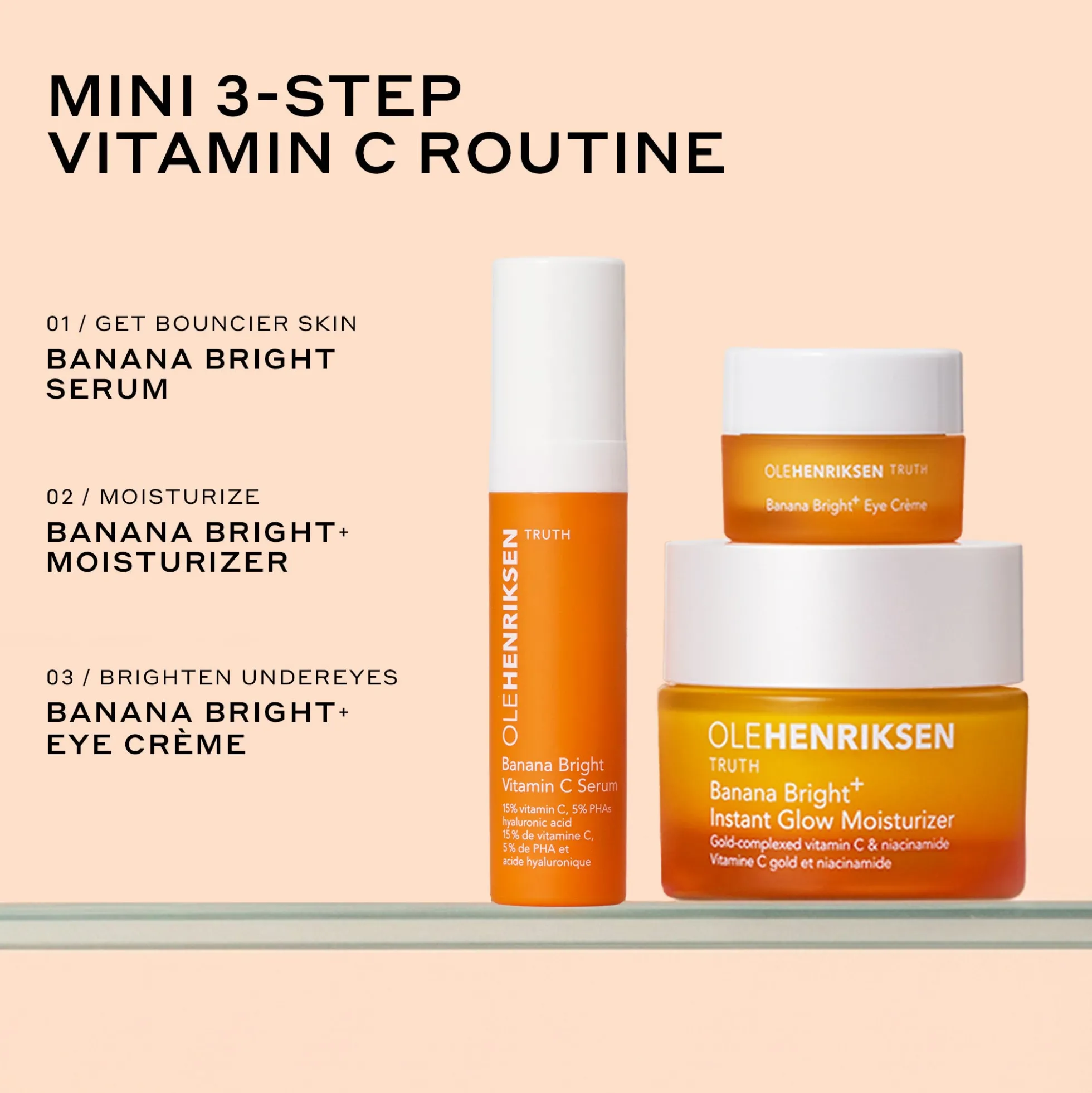 Ole Henriksen Banana Bright+ Bestsellers Set