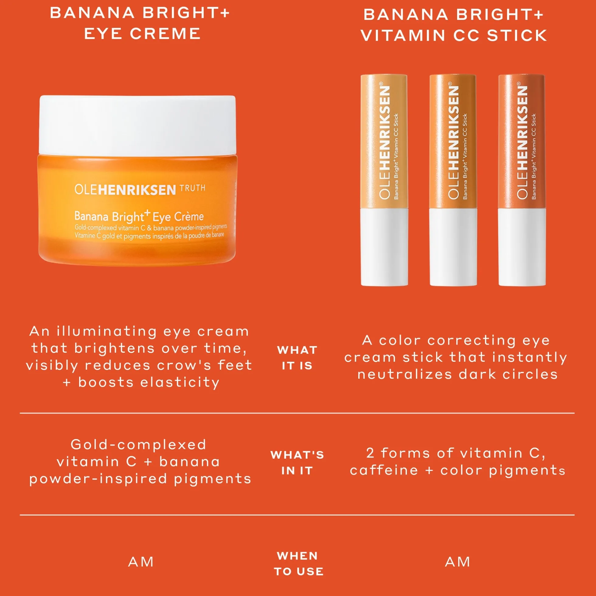 OLE HENRIKSEN Banana Bright Eye Stick 7g (Various Shades)