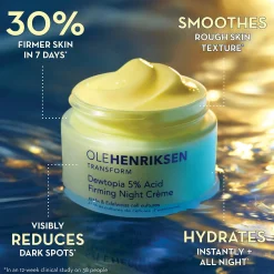 OLE HENRIKSEN Dewtopia 5% Acid Firming Night Crème 50ml