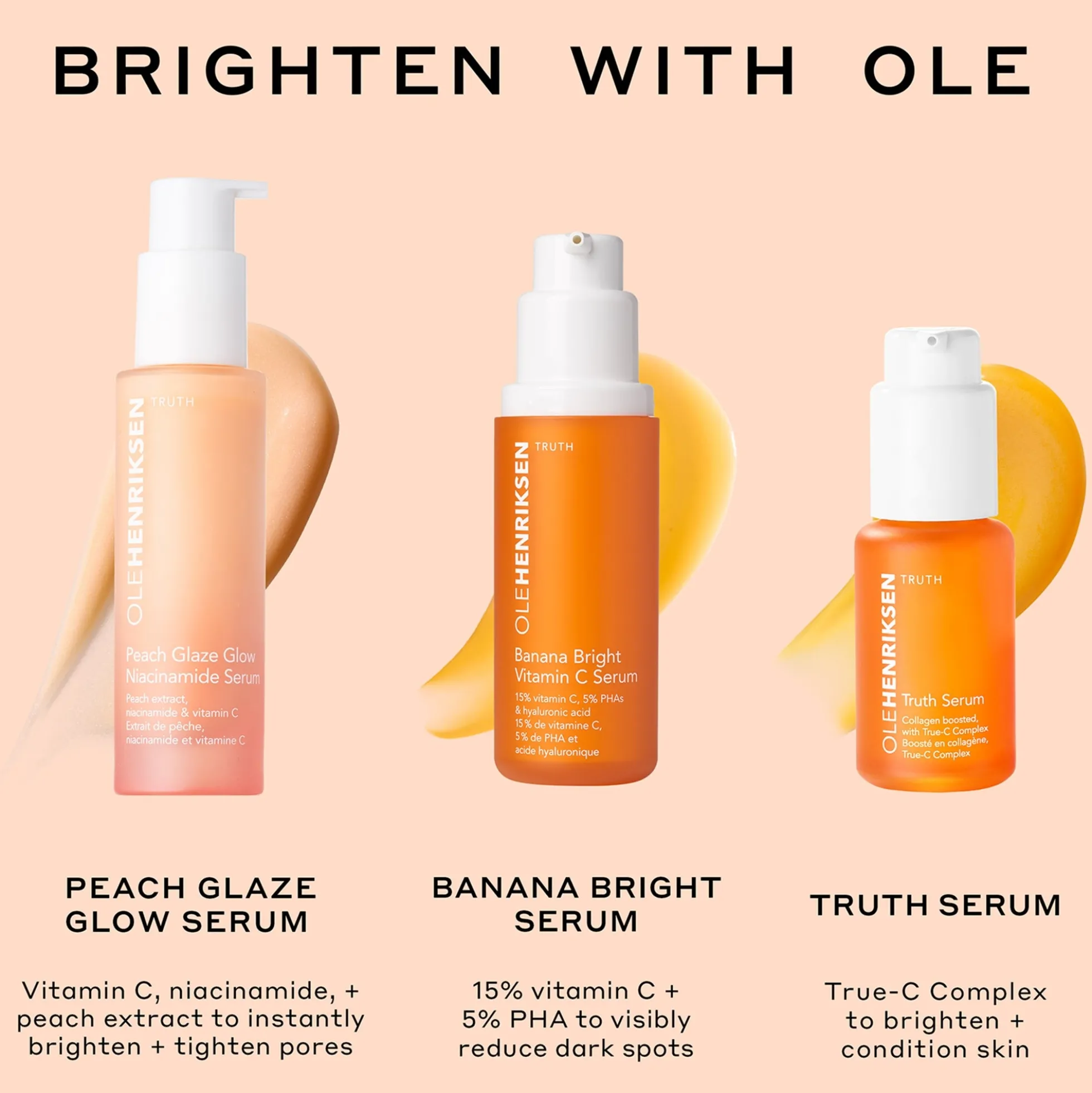Ole Henriksen Peach Glaze Glow Niacinamide Serum 30ml