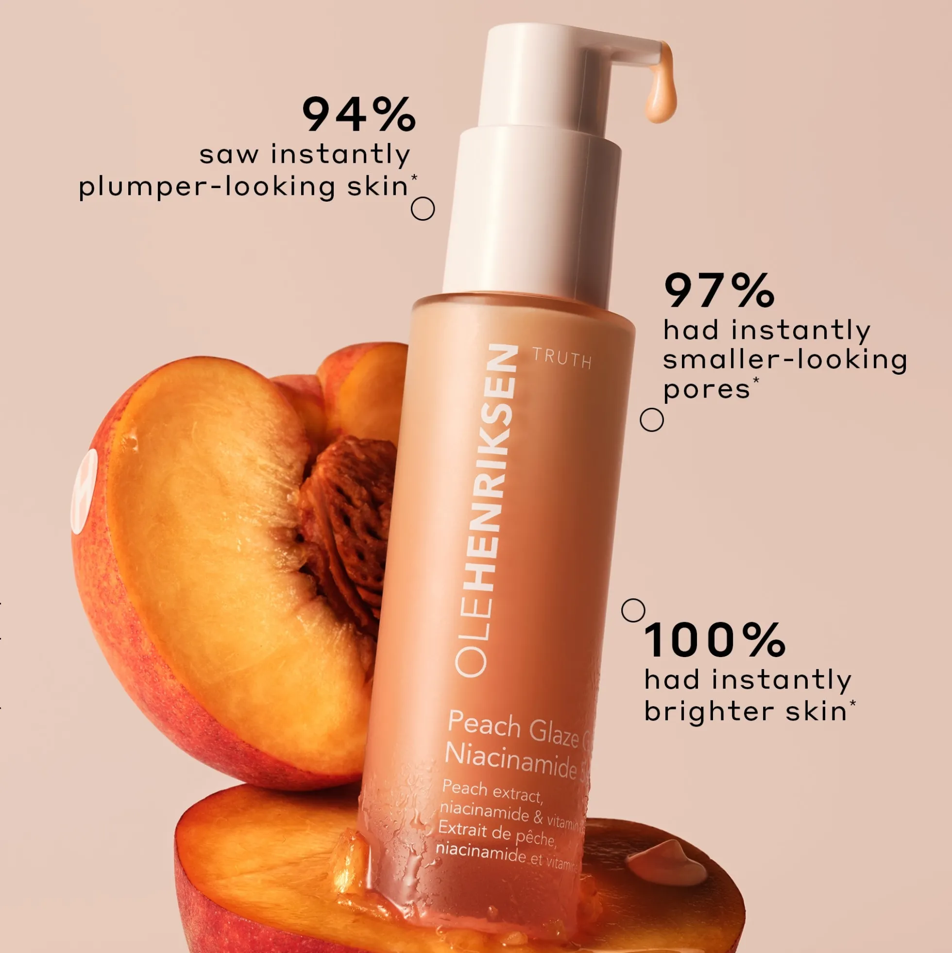 Ole Henriksen Peach Glaze Glow Niacinamide Serum 30ml