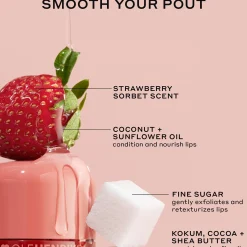 Ole Henriksen Pout Preserve Sugar Melt Lip Scrub 8g - Strawberry Sorbet