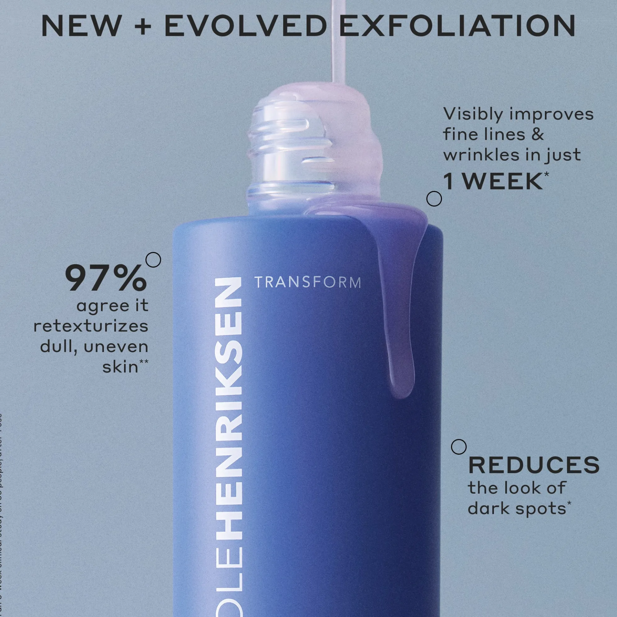 OLE HENRIKSEN Silkfoliant Daily Tri-Acid Smoothing Toner with Mandelic Acid 120ml