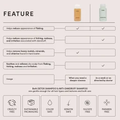 OUAI Anti-Dandruff Shampoo 300ml
