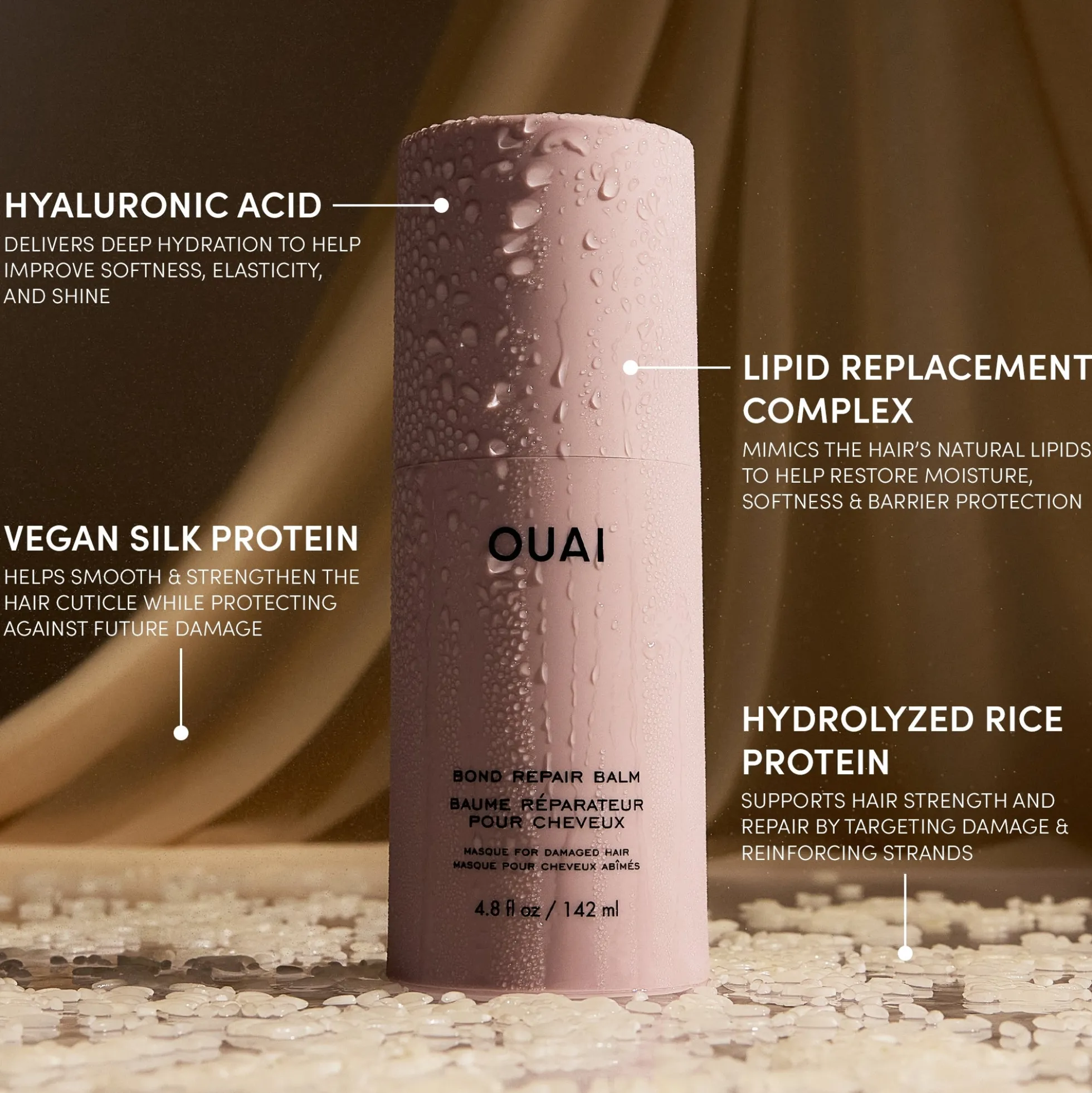 OUAI Bond Repair Balm Travel Size 50ml
