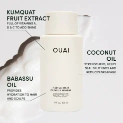 OUAI Medium Conditioner with Pump - Jumbo Size