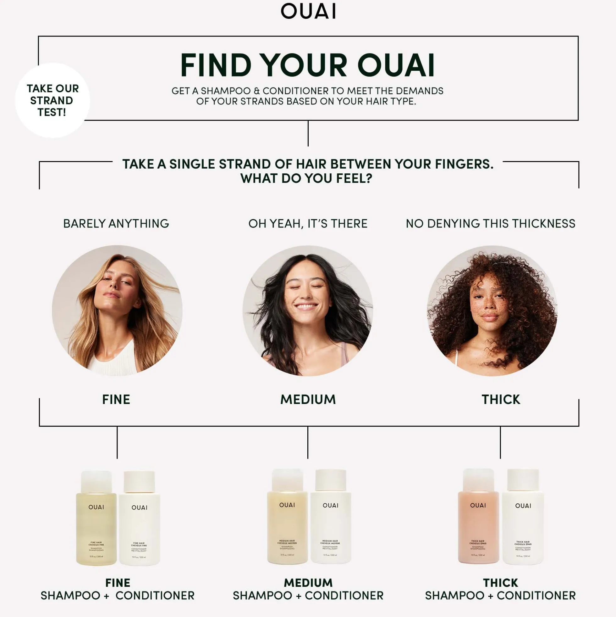 OUAI Medium Hair Conditioner Refill 946ml