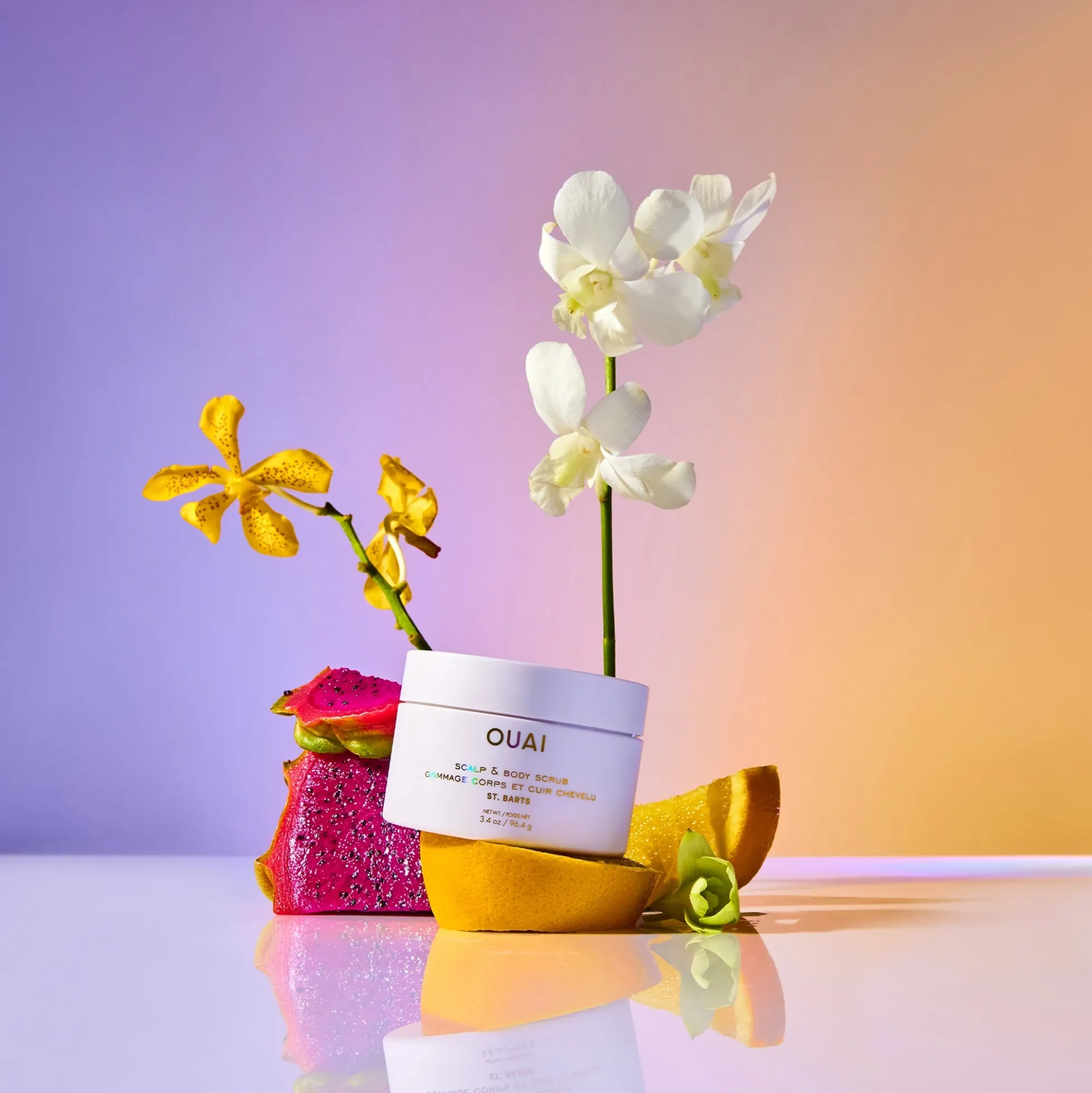 OUAI Scalp and Body Scrub - St Barts - Travel Size 96.4g