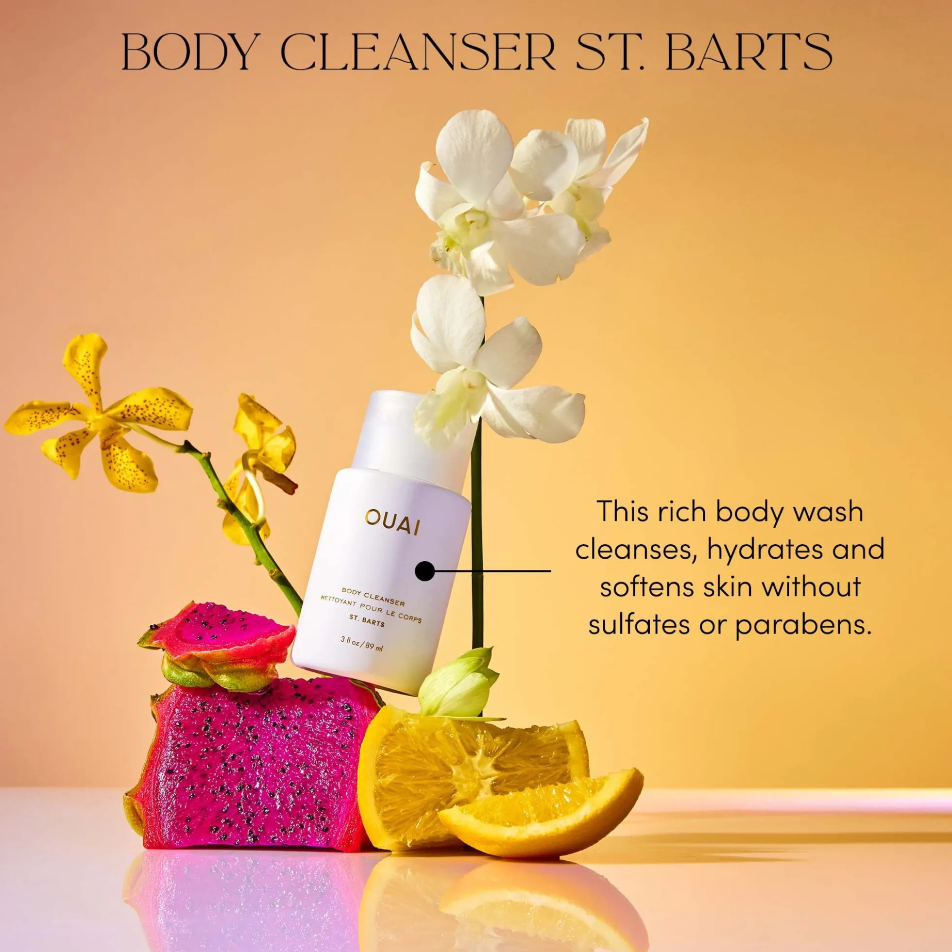 OUAI St. Barts Body Cleanser 300ml