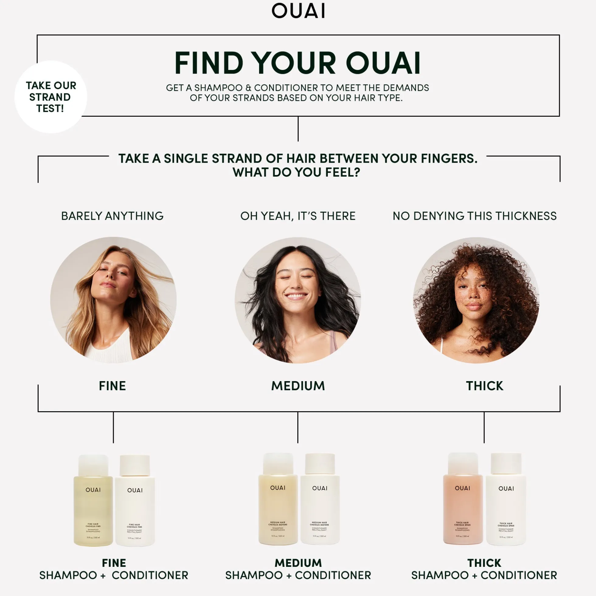 OUAI Thick Conditioner with Pump - Jumbo Size