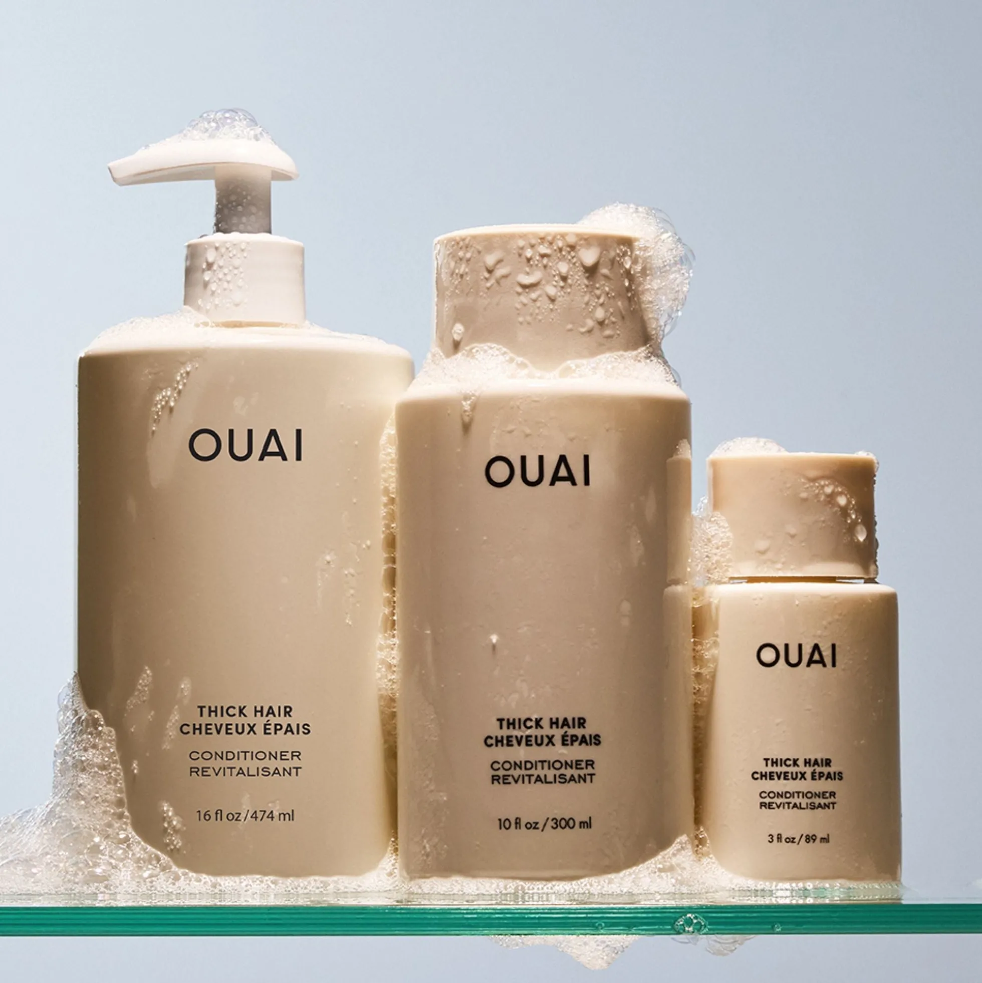 OUAI Thick Conditioner with Pump - Jumbo Size