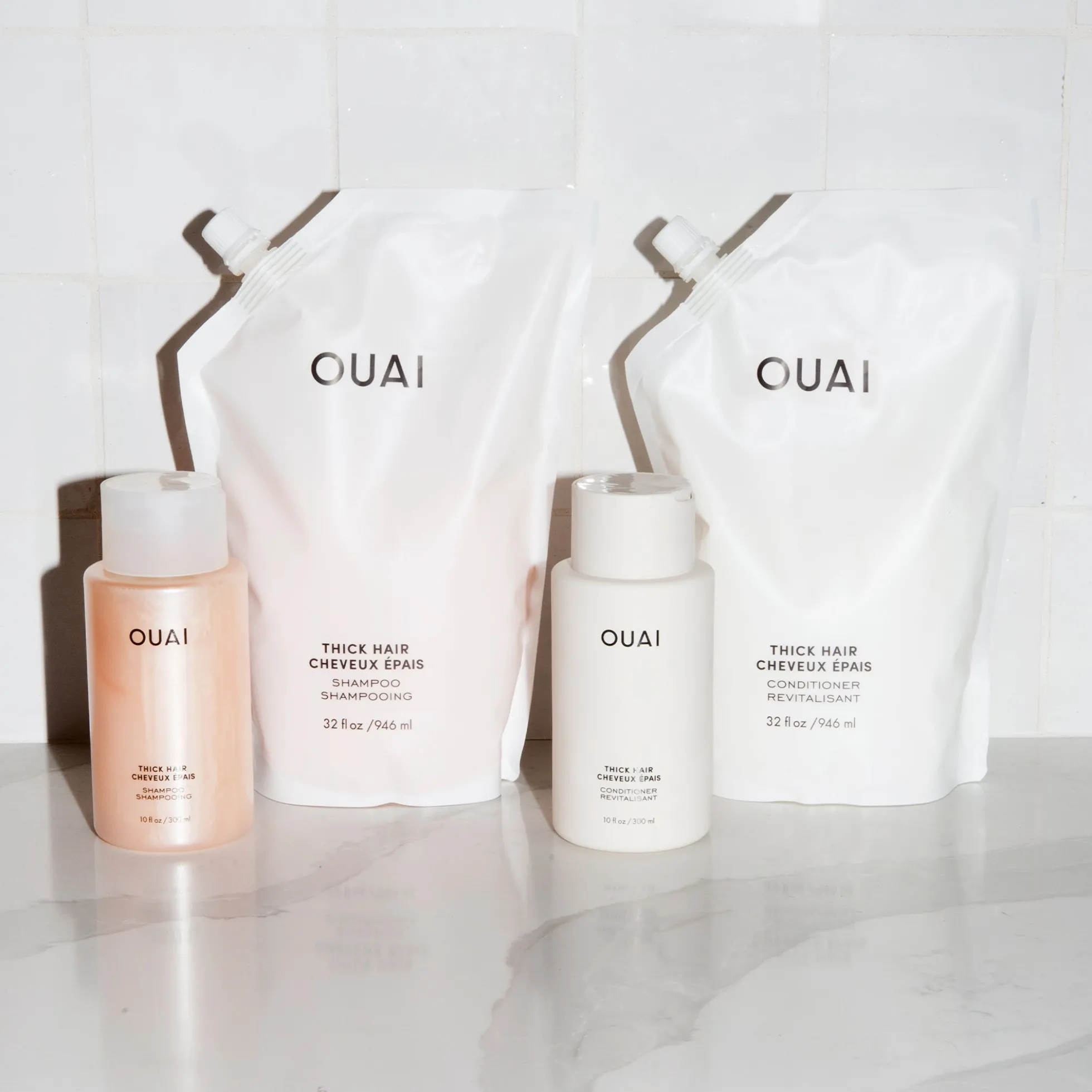 OUAI Thick Hair Conditioner Refill 946ml