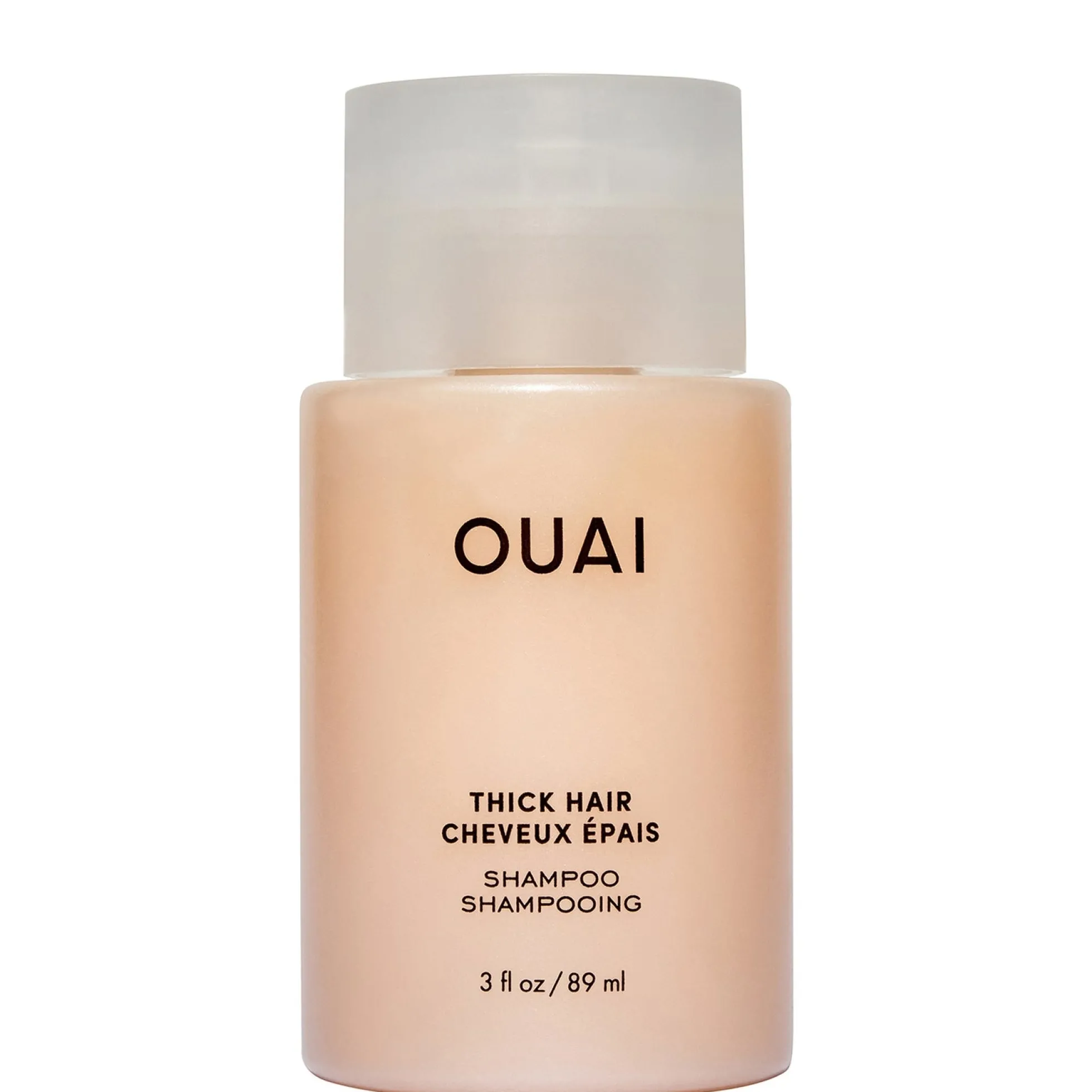 OUAI Thick Shampoo and Conditioner Travel Bundle