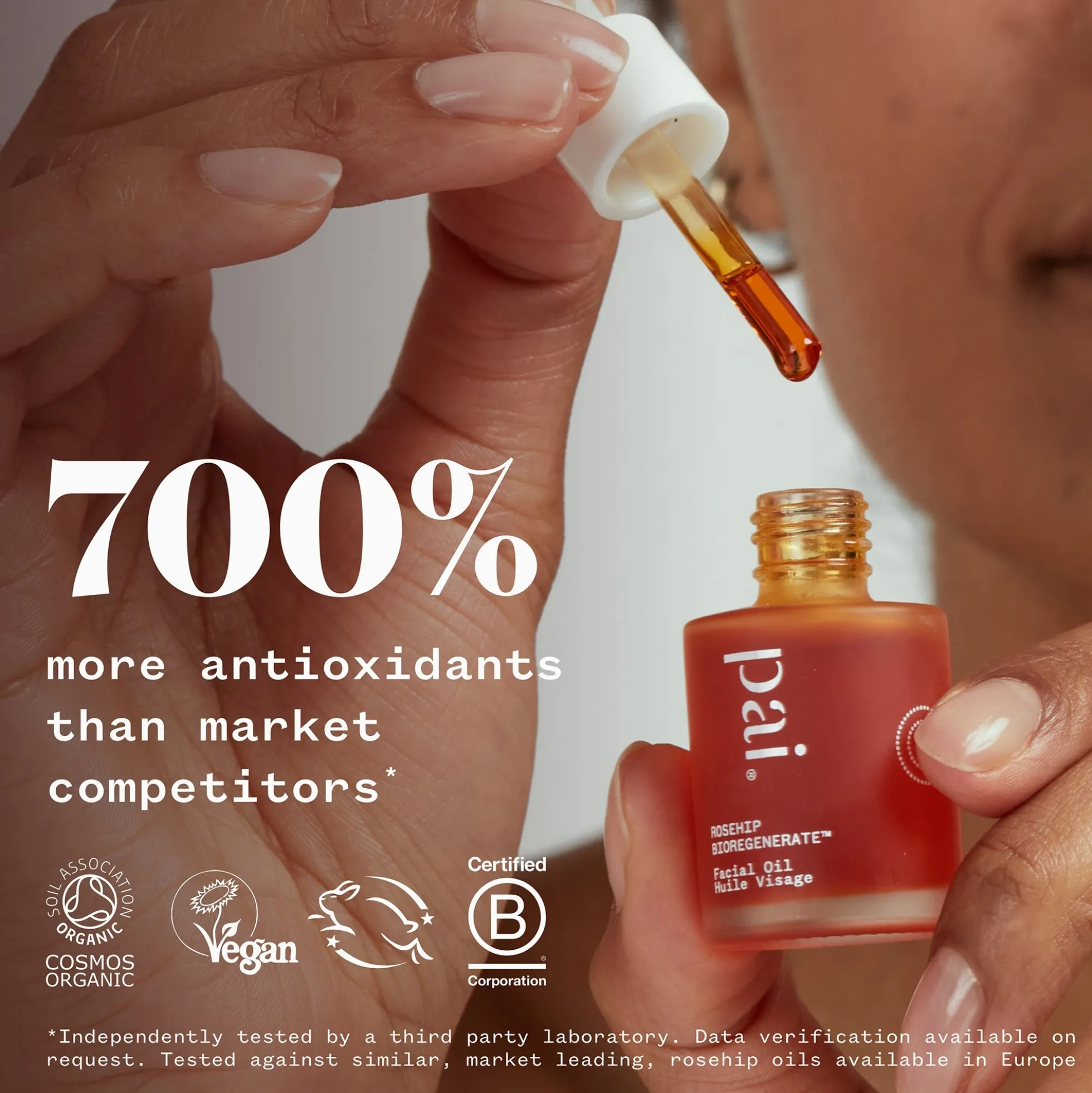 Pai Skincare Rosehip Bioregenerate, Rosehip Seed and Fruit Universal Face Oil 10ml