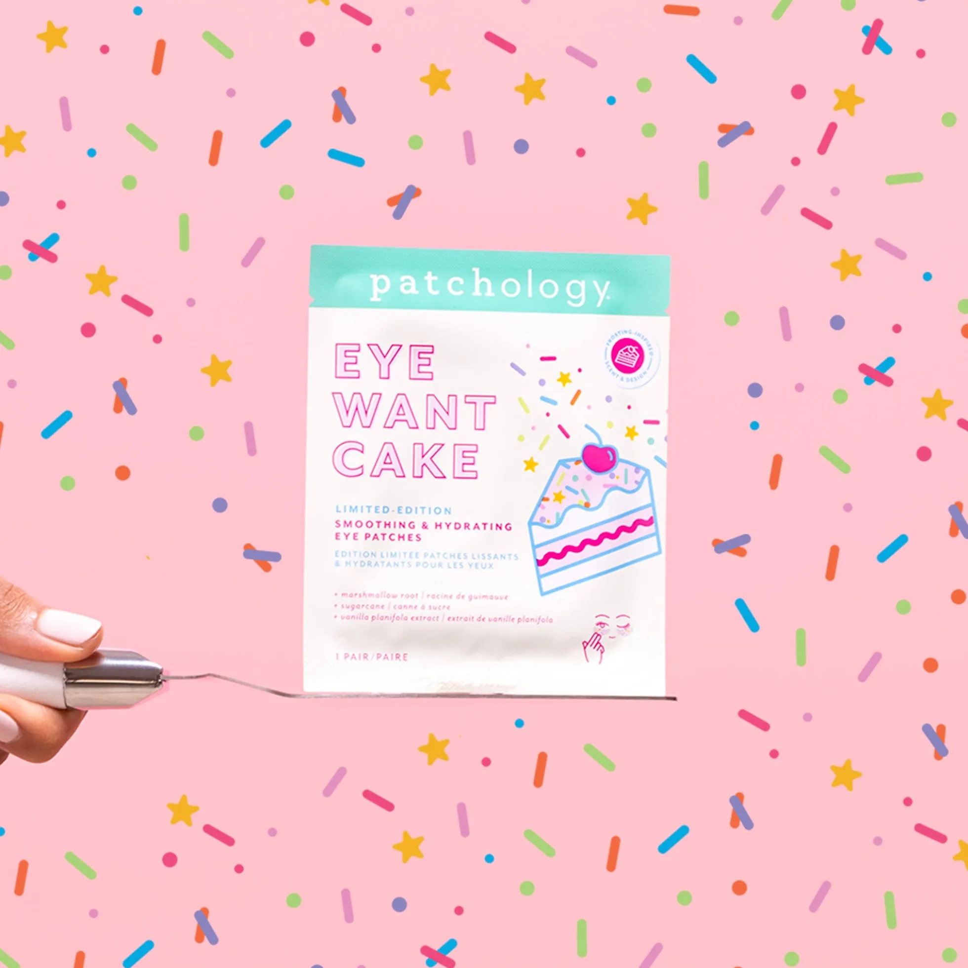 Patchology Eye Want Cake Limited Edition Smoothing & Hydrating Eye Patches - 5 Pack