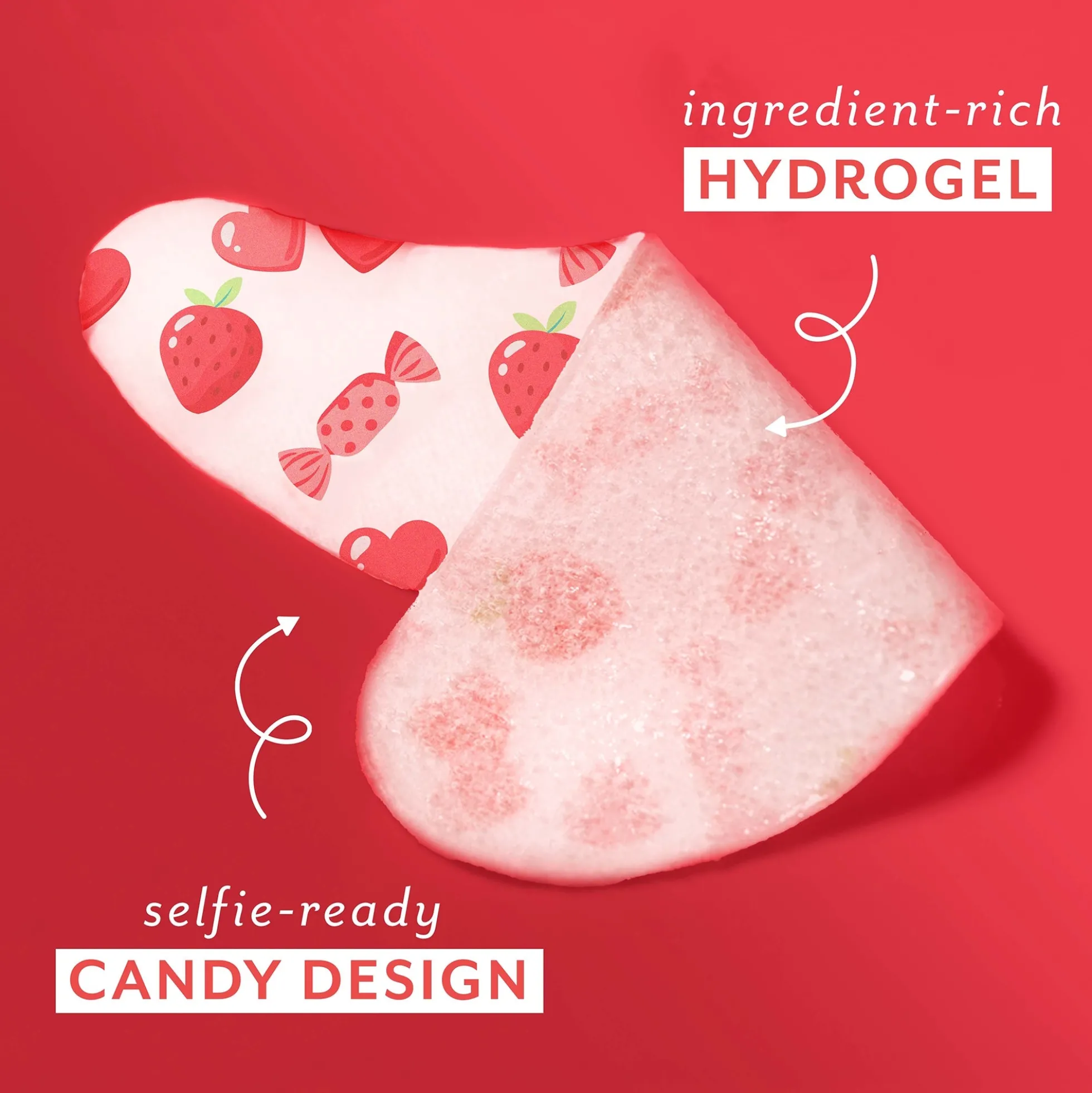 Patchology Eye Want Candy Smoothing & Hydrating No-Slip Eye Patches- 5 Pack