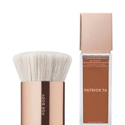 PATRICK TA Body Brush and Bronzing Body Oil Bundle (15% Saving)
