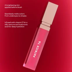 PATRICK TA Liquid Transition Brightening Blush 6ml (Various Shades)