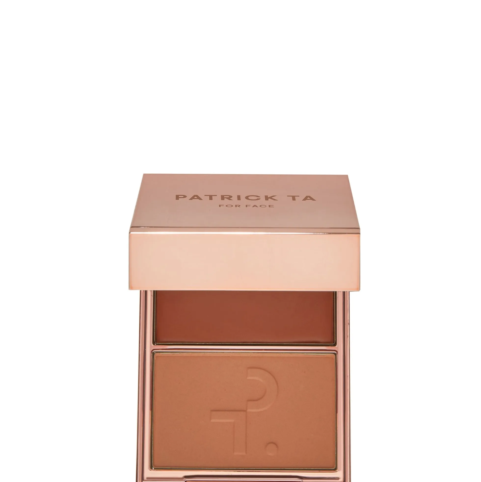 PATRICK TA Major Headlines Double-Take Cream and Powder Blush Duo (Various Shades)