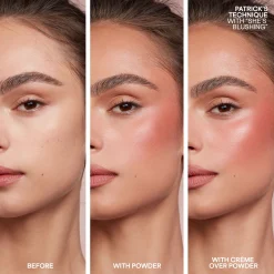 PATRICK TA Major Headlines Double-Take Cream and Powder Blush Duo (Various Shades)