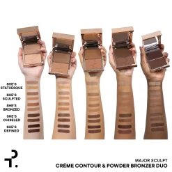 PATRICK TA Major Sculpt Crème Contour & Powder Bronzer Duo