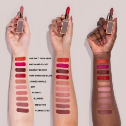PATRICK TA Matte Suede Lipstick 4g (Various Shades)