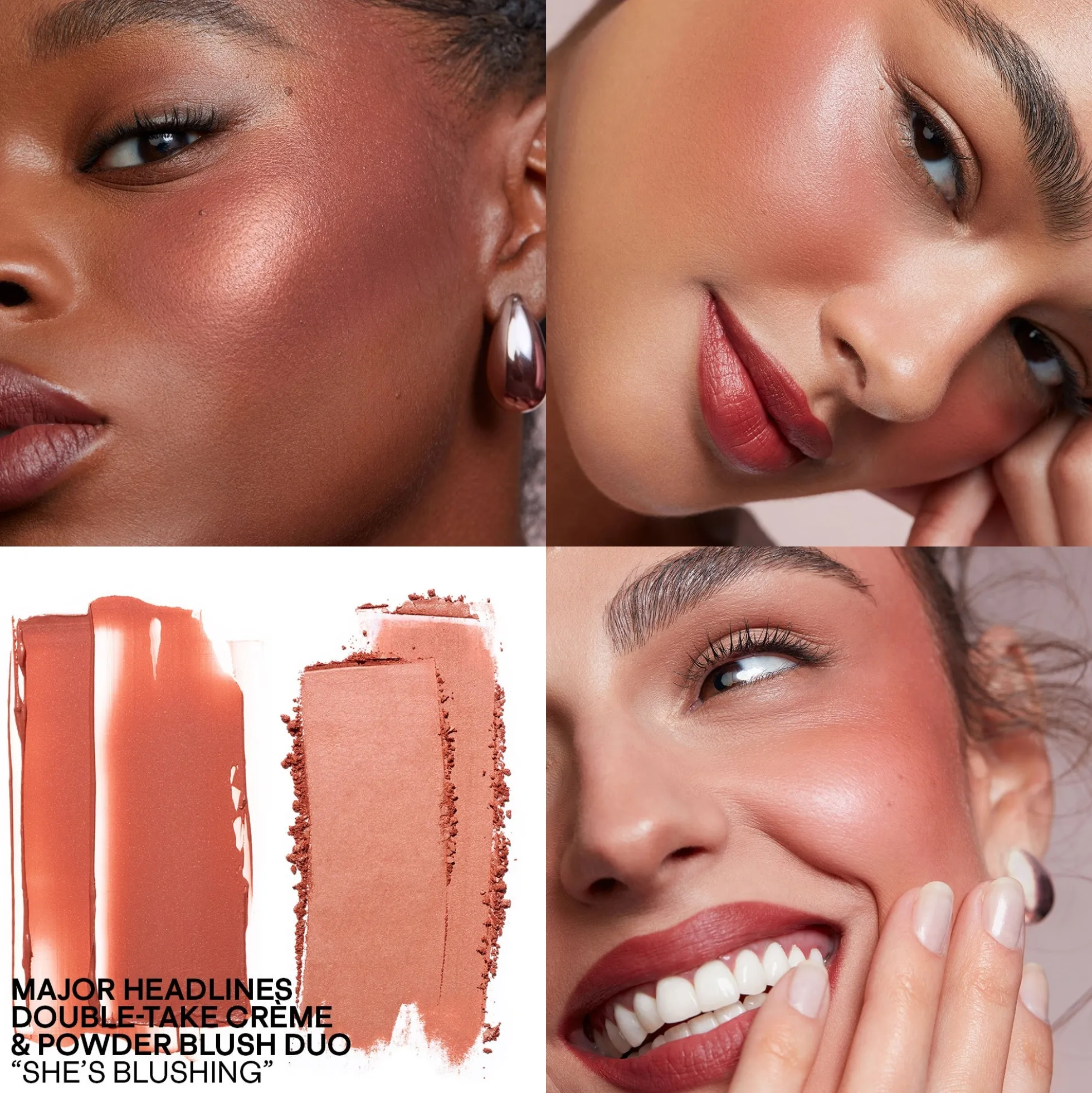 PATRICK TA Mini Major Headlines Double-Take Crème And Powder Blush Duo 4.4g (Various Shades)