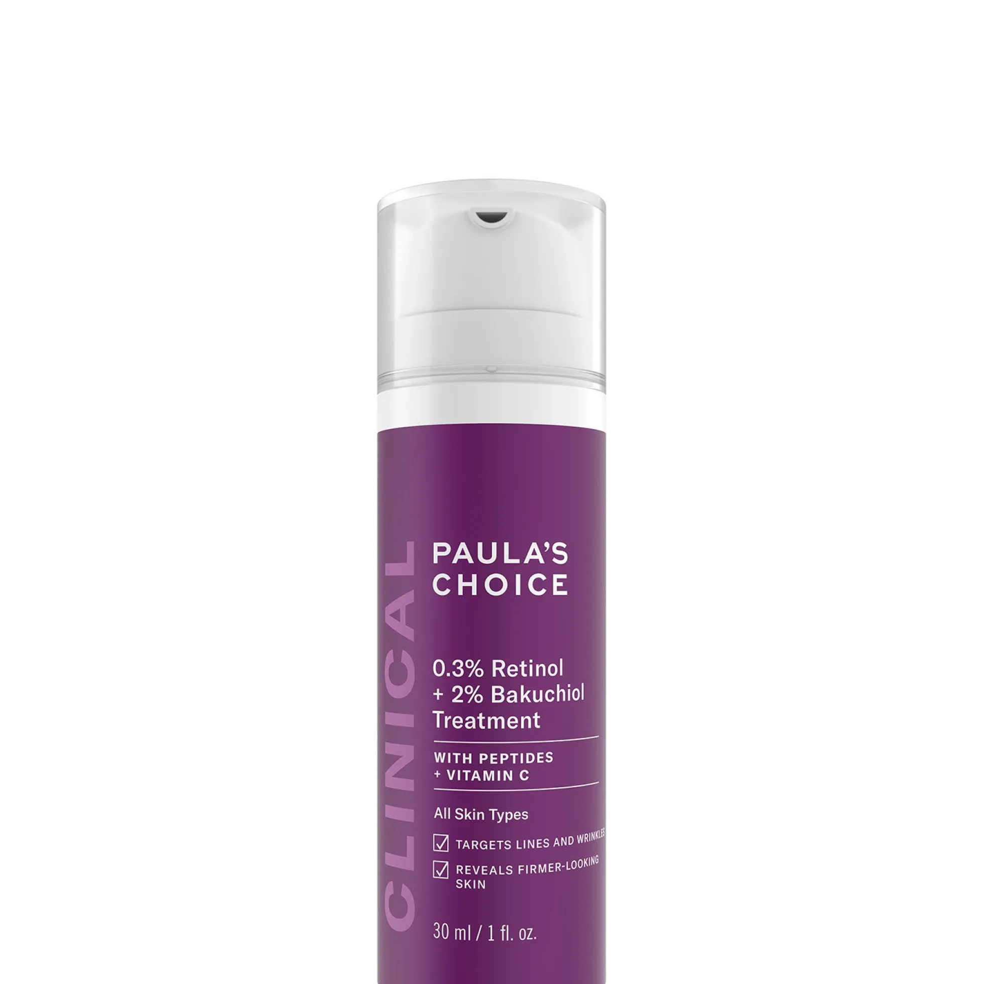 Paula's Choice Clinical 0.3% Retinol and 2% Bakuchiol Treatment 30ml