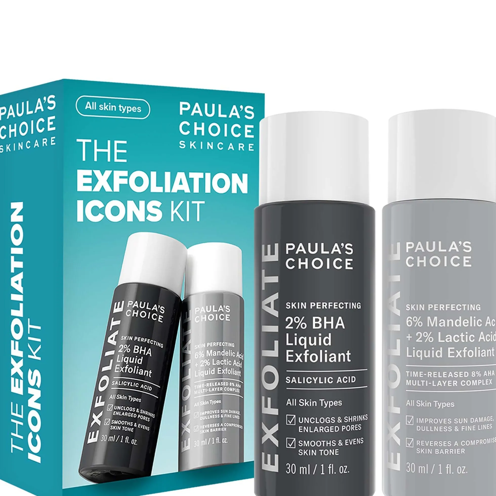 Paula's Choice Multi-Level Exfoliation Trial Kit (Worth £27.00)
