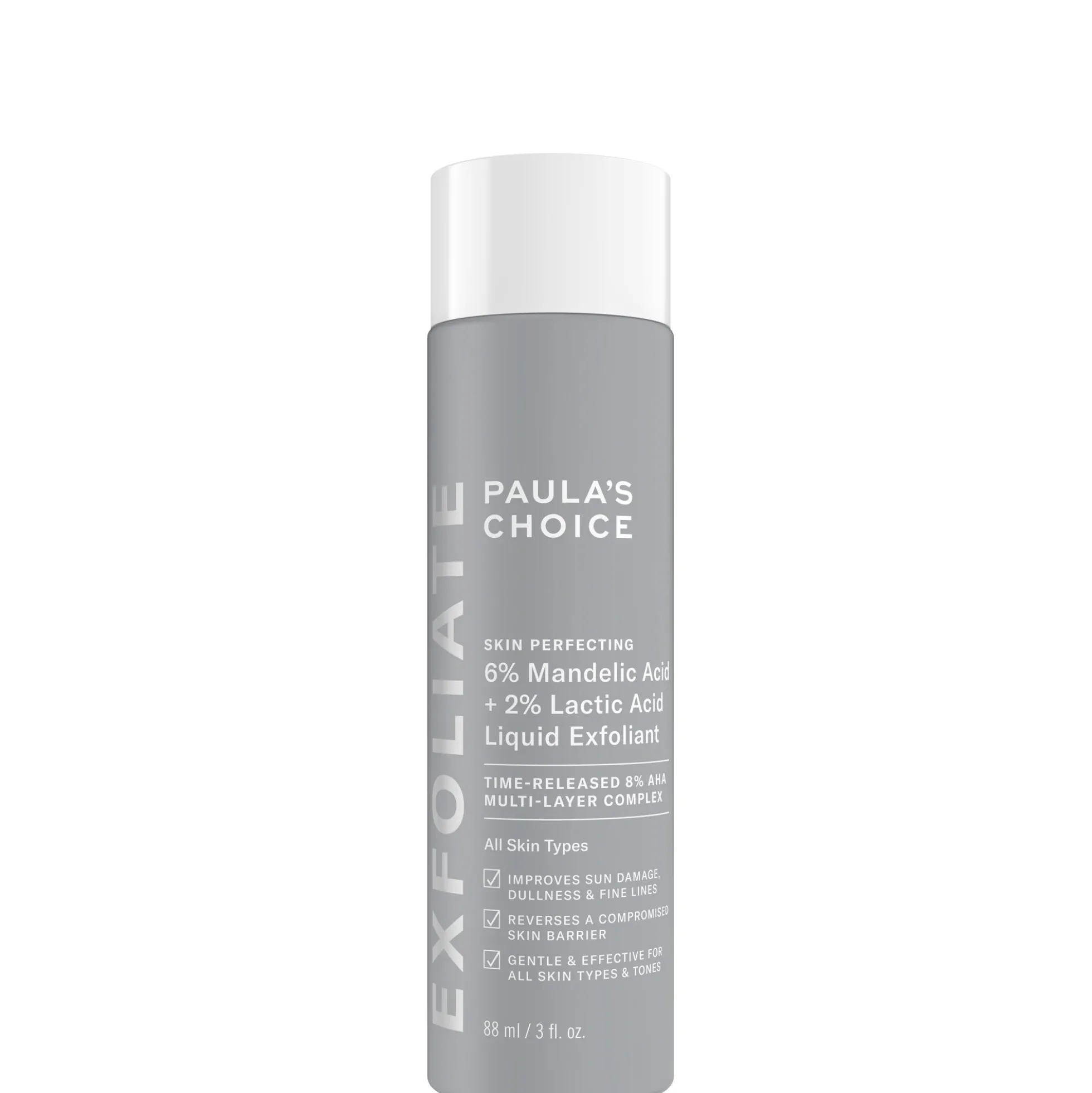 Paula's Choice Skin Perfecting 6% Mandelic Acid and 2% Lactic Acid Liquid Exfoliant 88ml