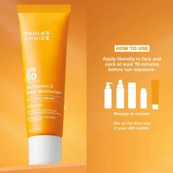 Paula's Choice 5% Vitamin C Sheer Moisturiser SPF 50 60ml