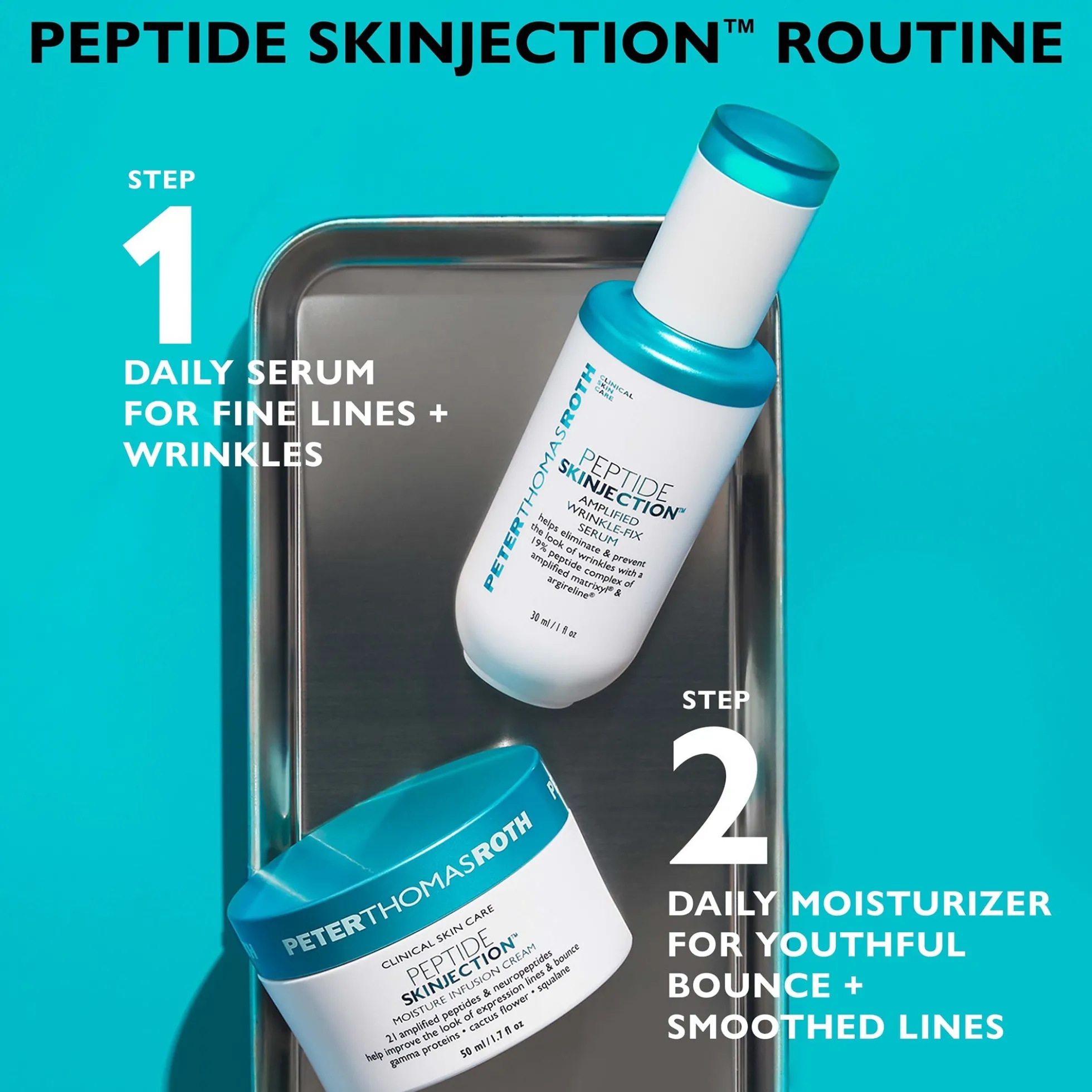 Peter Thomas Roth Peptide Skinjection Moisture Infusion Refillable Cream 50ml