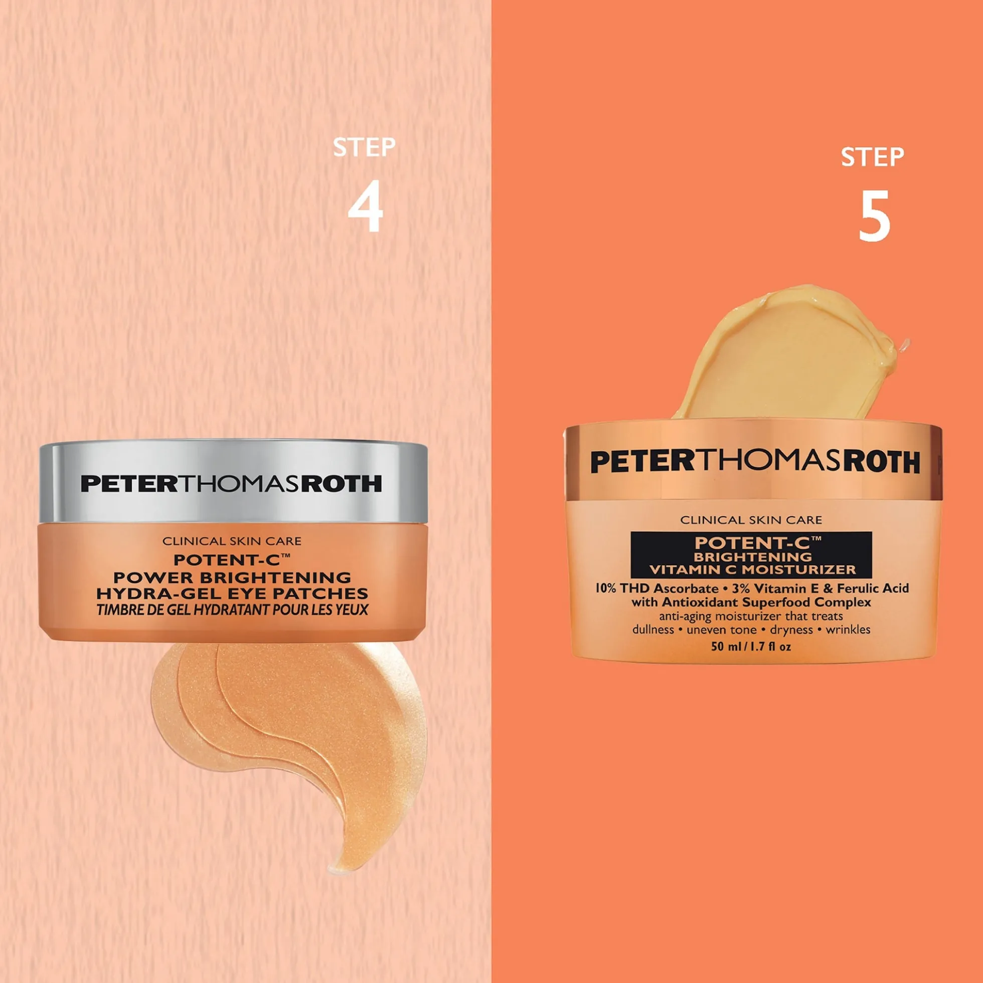 Peter Thomas Roth Potent-C Power Brightening Hydra-Gel Eye Patches (30 pairs)