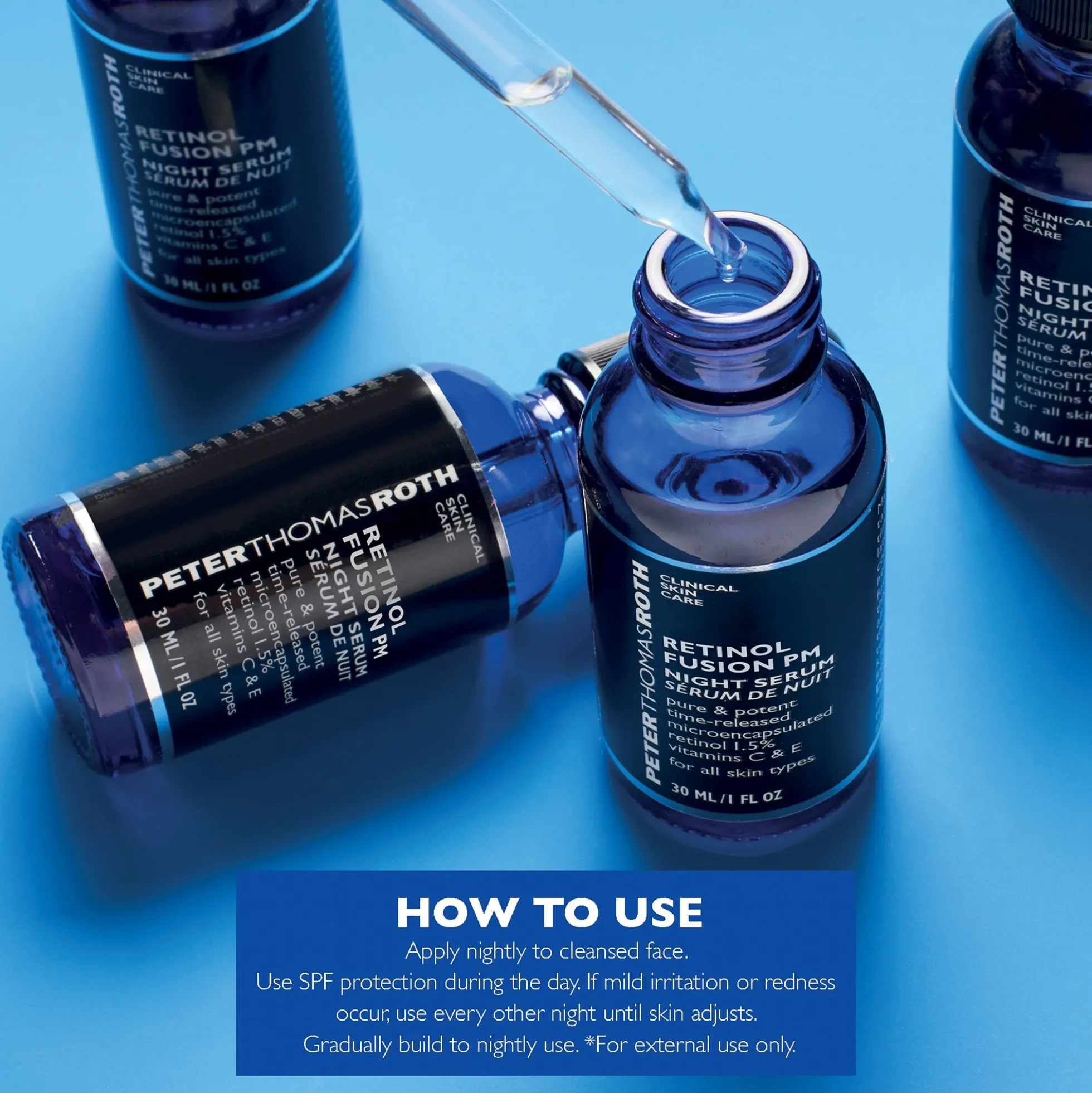 Peter Thomas Roth Retinol Fusion PM Night Serum 30ml
