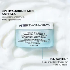 Peter Thomas Roth Water Drench Hyaluronic Cloud Cream Hydrating Moisturizer 50ml