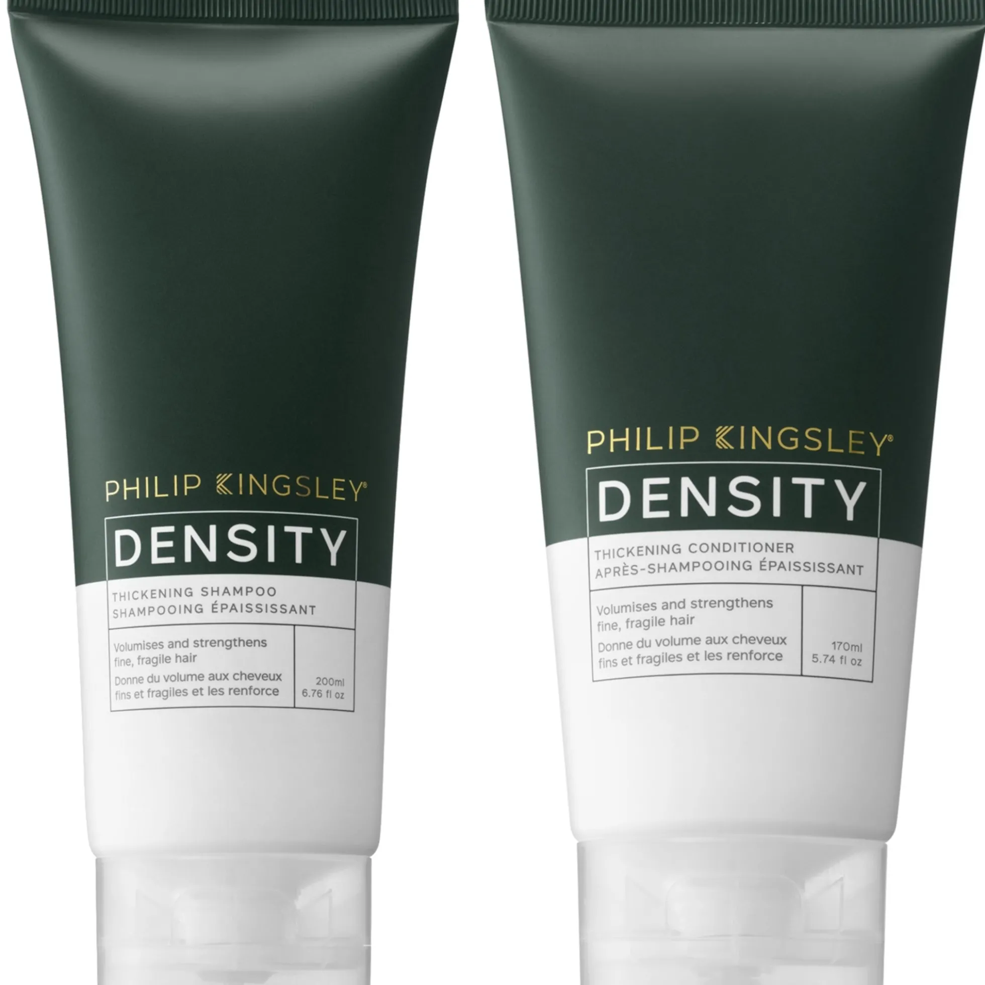 Philip Kingsley Density Thickening Shampoo & Conditioner 200ml Bundle