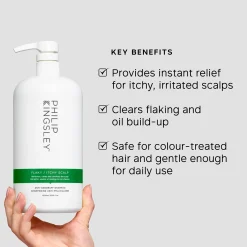 Philip Kingsley Flaky Itchy Scalp Shampoo 1000ml (Worth £108.00)
