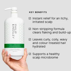 Philip Kingsley Flaky/Itchy Scalp Hydrating Curl Anti-Dandruff Shampoo 1000ml