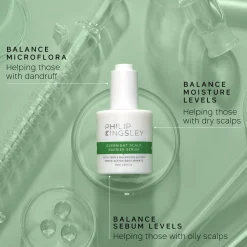 Philip Kingsley Overnight Scalp Barrier Serum with Triple Balancing Action 60ml