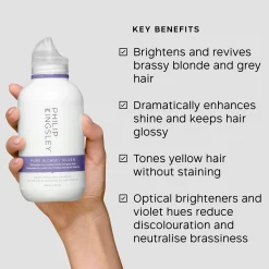 Philip Kingsley Pure Blonde/Silver Brightening Daily Shampoo 8.45 fl. oz.