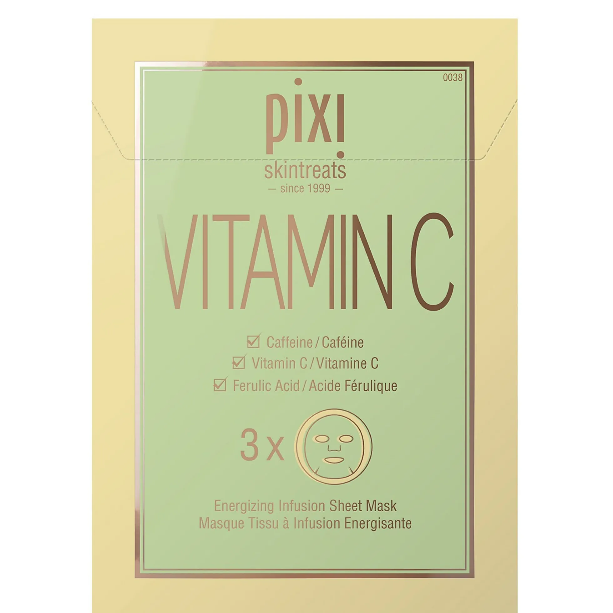 PIXI Vitamin-C Sheet Mask (Pack of 3)