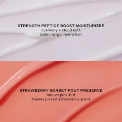 Plumping Peptide Pair (Strawberry Pout Preserve & Trainer Moisturiser)