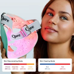 Qure Skincare Q-Rejuvalight Pro LED Light Therapy Mask 200g