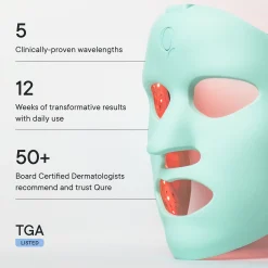 Qure Skincare Q-Rejuvalight Pro LED Light Therapy Mask 200g