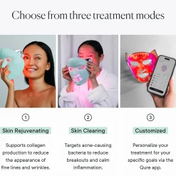 Qure Skincare Q-Rejuvalight Pro LED Light Therapy Mask 200g
