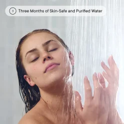 Qure Skincare Shower Filter Black