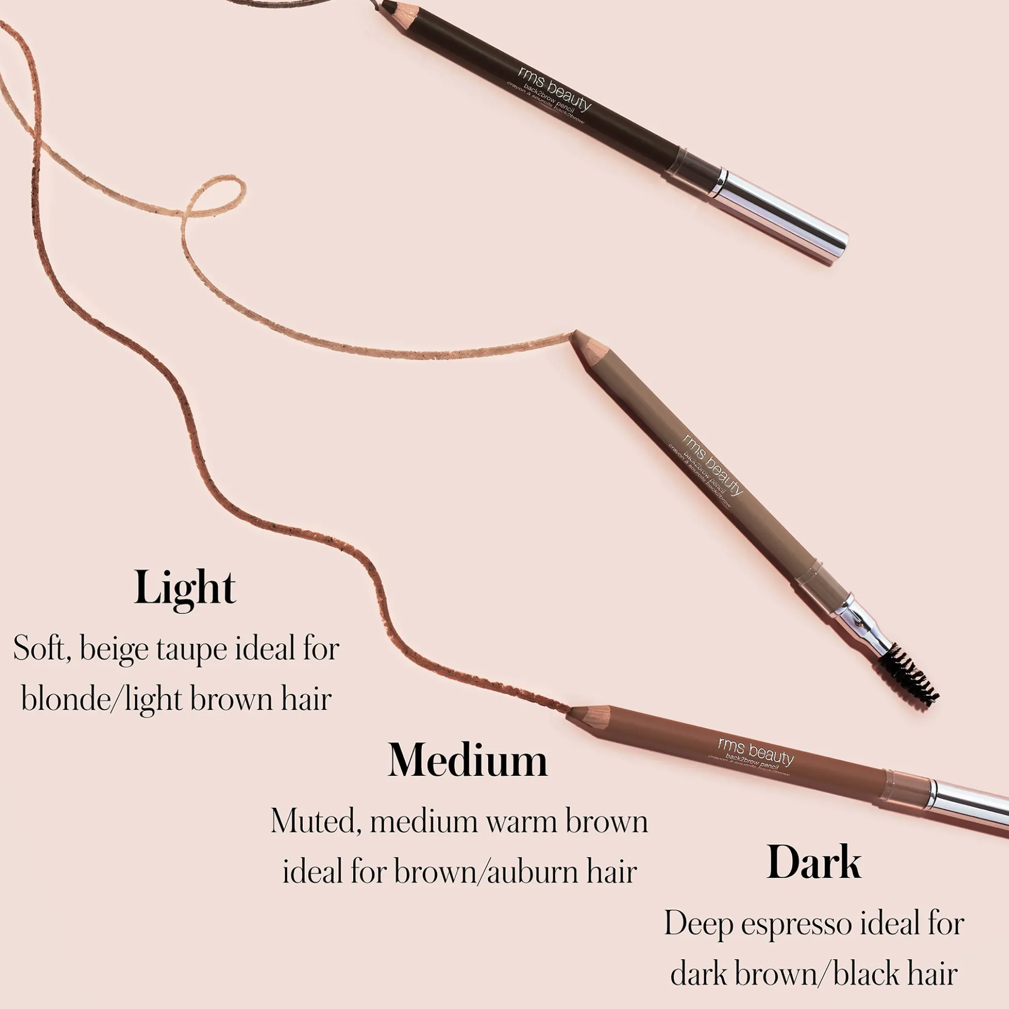 RMS Beauty Back2Brow Pencil 3.5g (Various Shades)