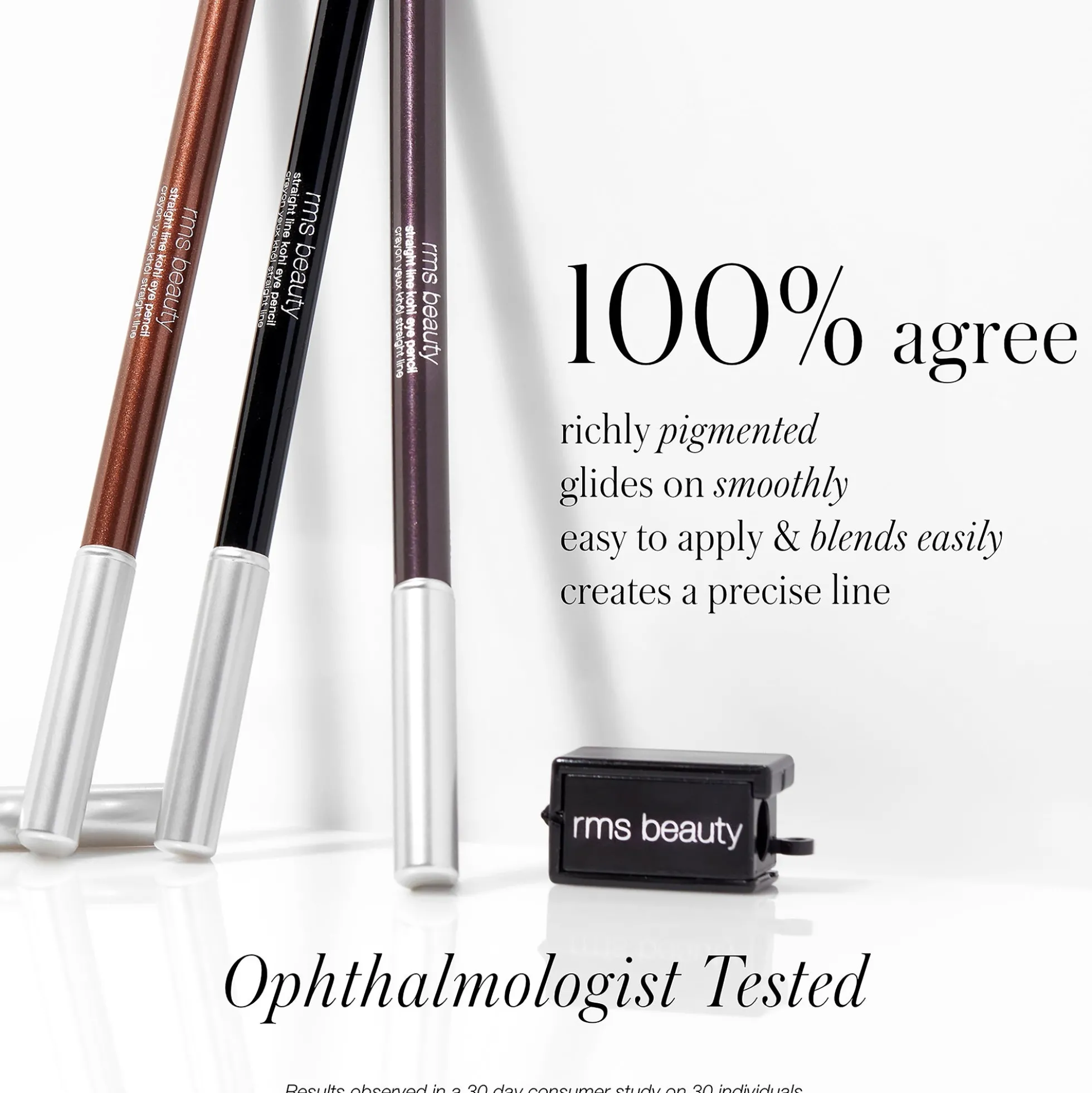 RMS Beauty Straight Line Kohl Eye Pencil 1.08g (Various Shades)