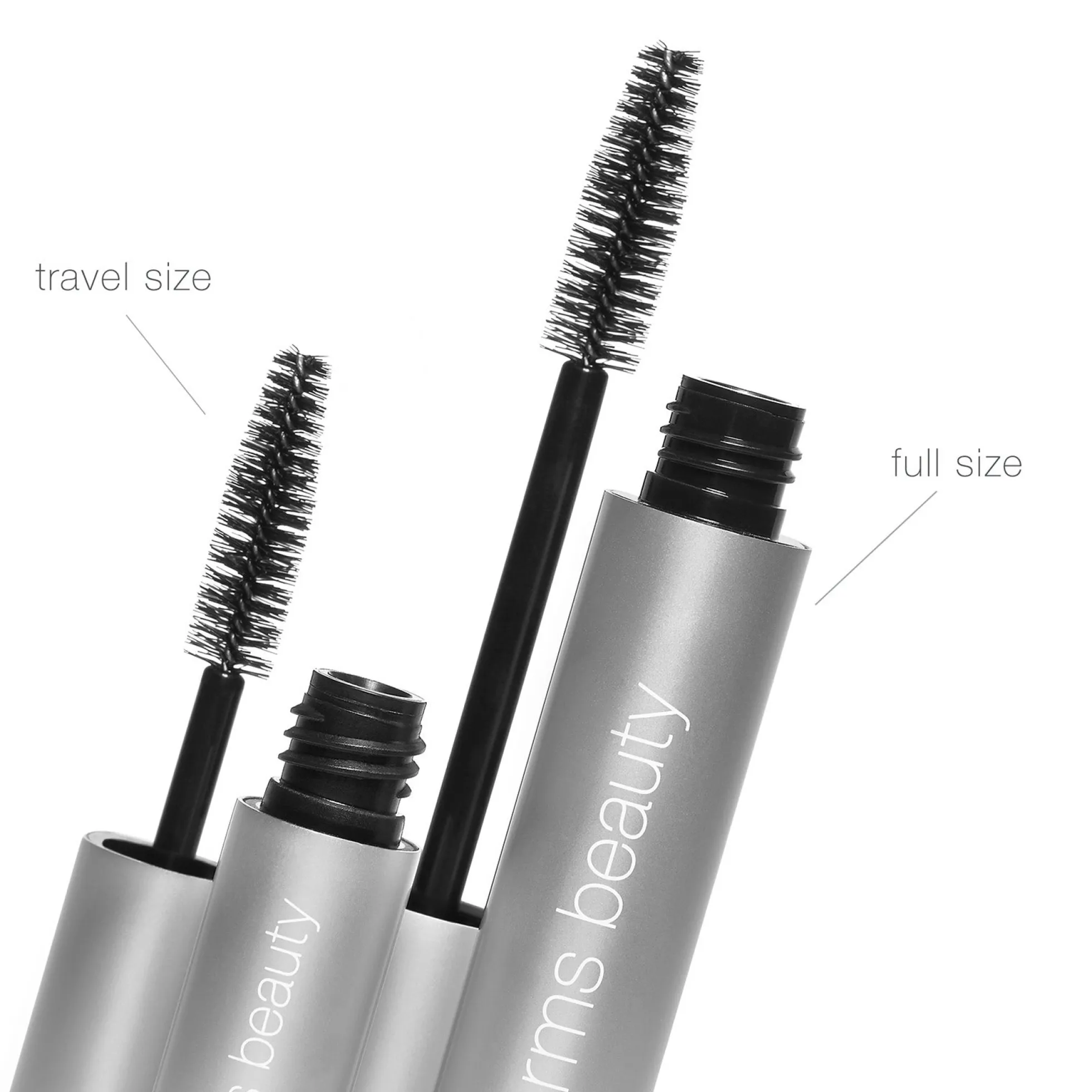 RMS Beauty Straight Up Volumizing Peptide Mascara 10ml - HD Black