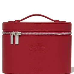 Saie Mini Vanity Case - Red